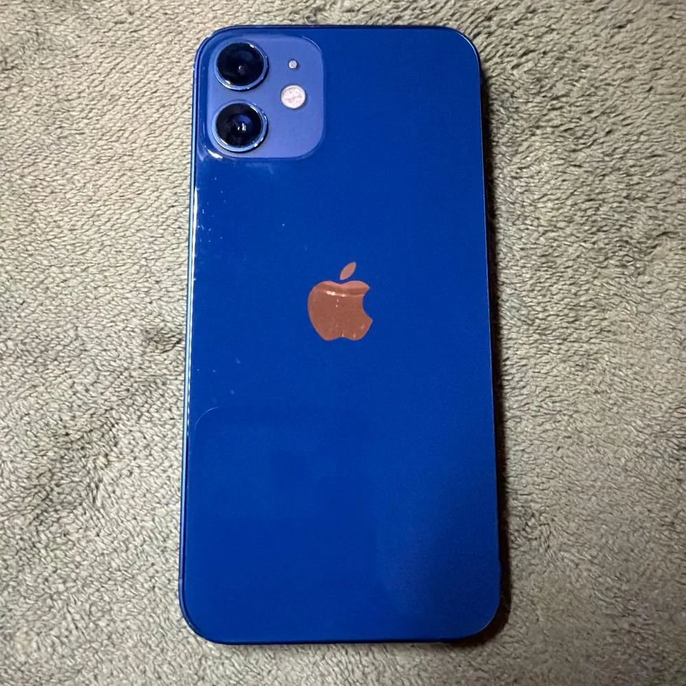iPhone 12 mini 256GB ブルー SIMフリー バッテリー77%