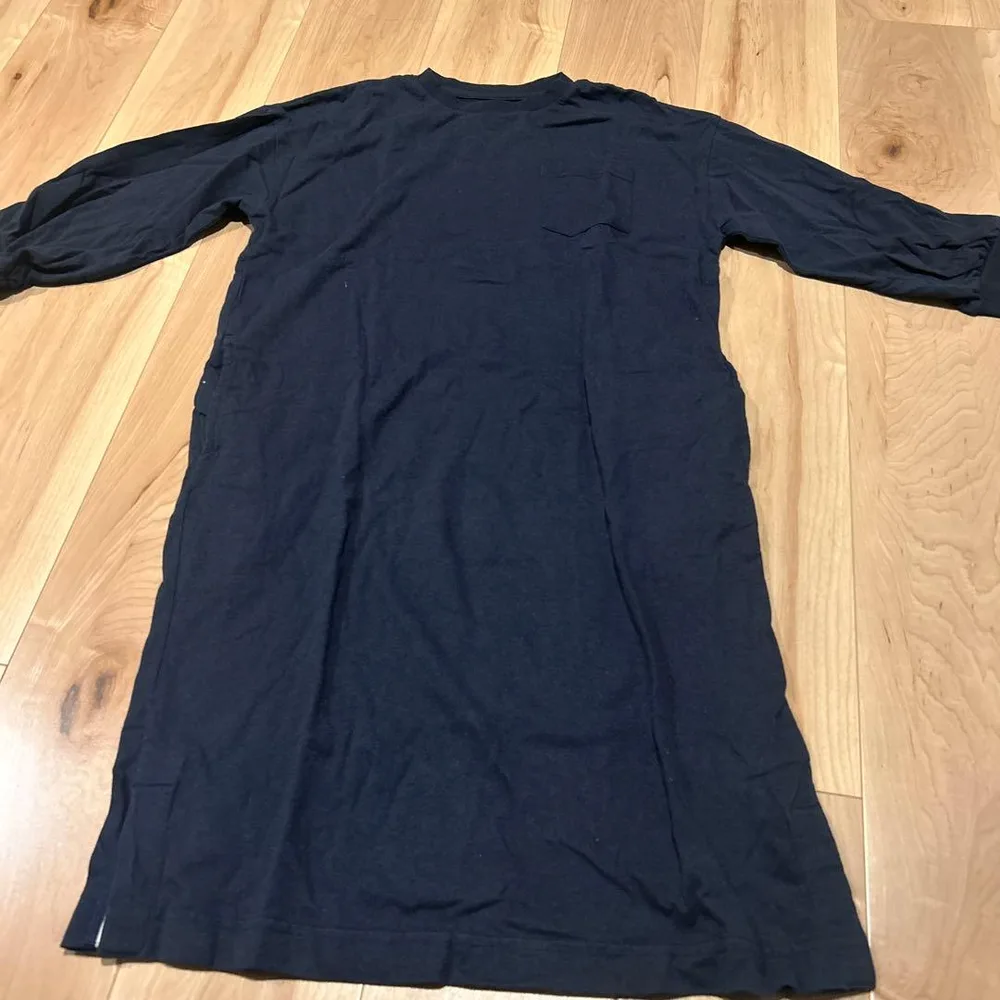 Coen キッズ服 長袖ワンピース ネイビー 130cm