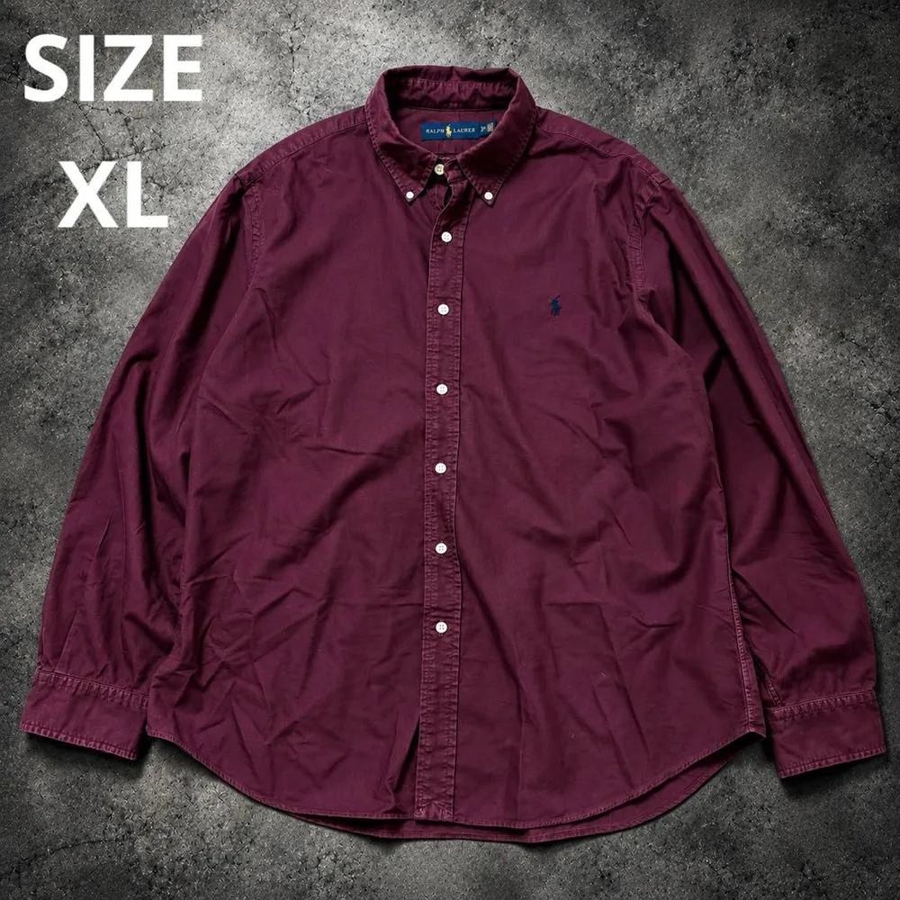 ラルフローレン ボタンダウン シャツ ビッグサイズ XL