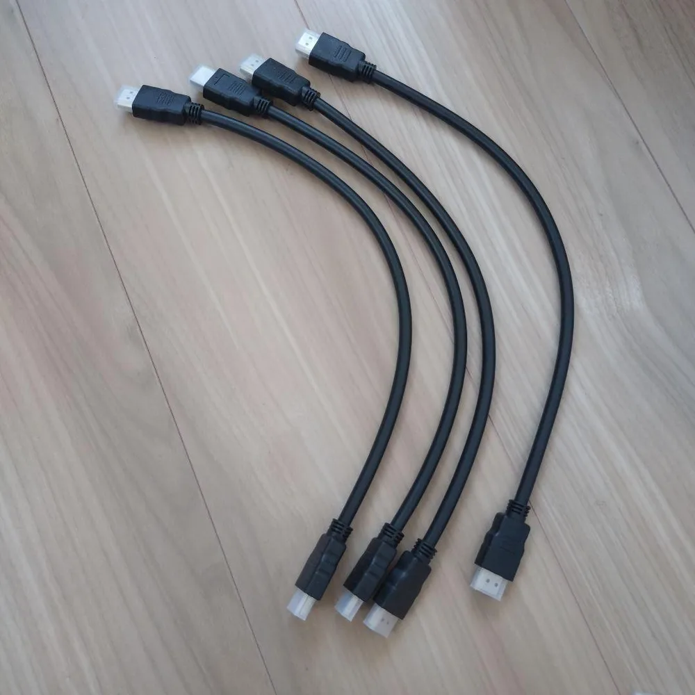 HDMIケーブル 0.3m 両端オス 4本セット