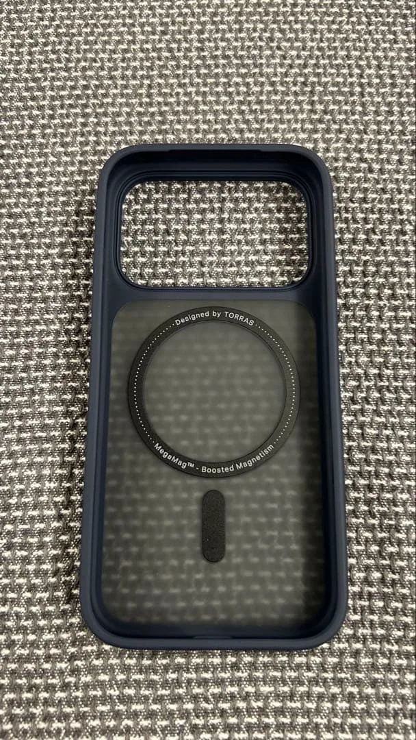 TORRAS iPhone 17 Pro 用ケース ネイビーブルー ブルー