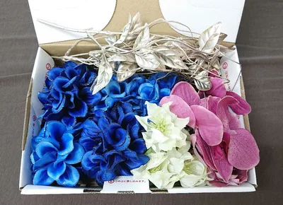 アーティフィシャルフラワー ハンドメイド材料 花材 造花 多色
