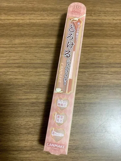 キャンメイク クリーミータッチライナー16プリティミルクティー