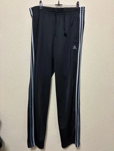 adidas アディダス ジャージ パンツ ブラック トラックパンツ