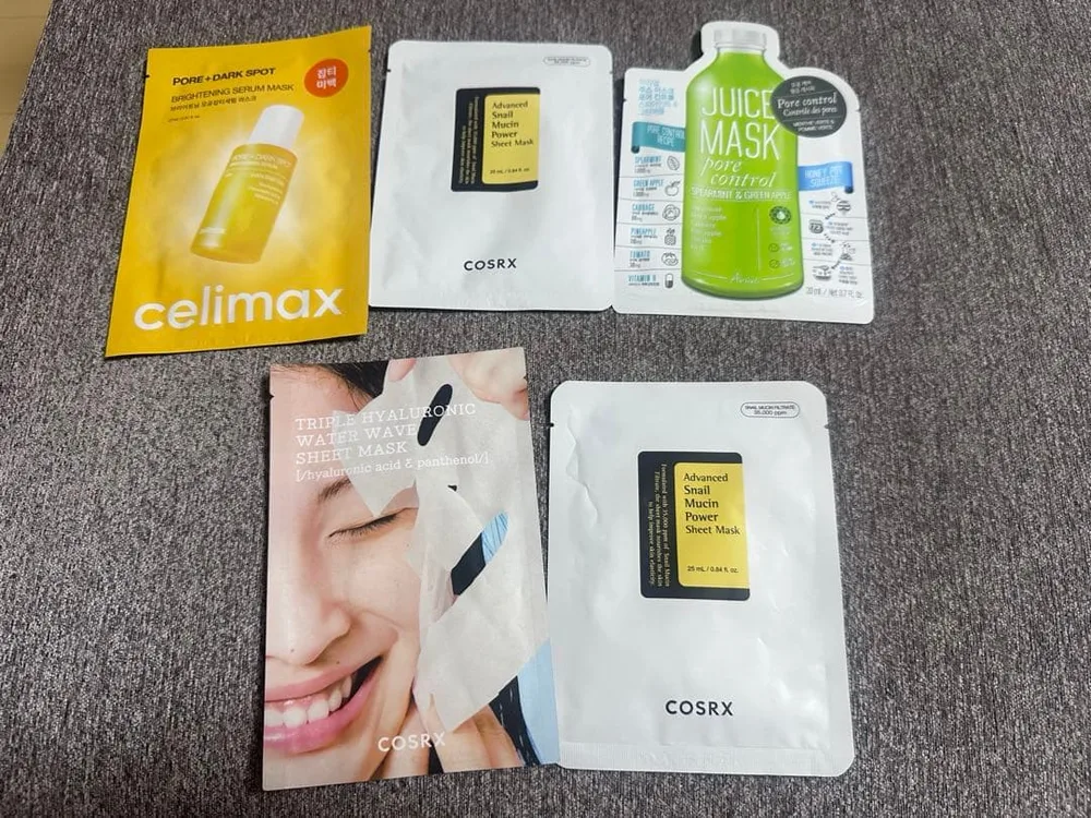 値下げフェイスマスク 5枚セット COSRX celimax