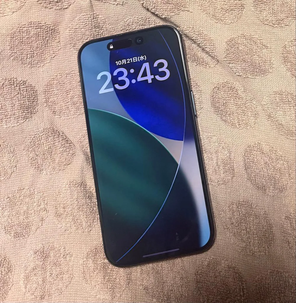 iPhone15Proブルーチタニウム128GB