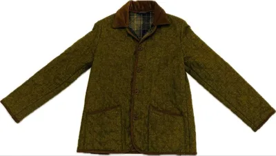 【人気】Barbour キルティングジャケット オリーブ メンズ 36サイズ