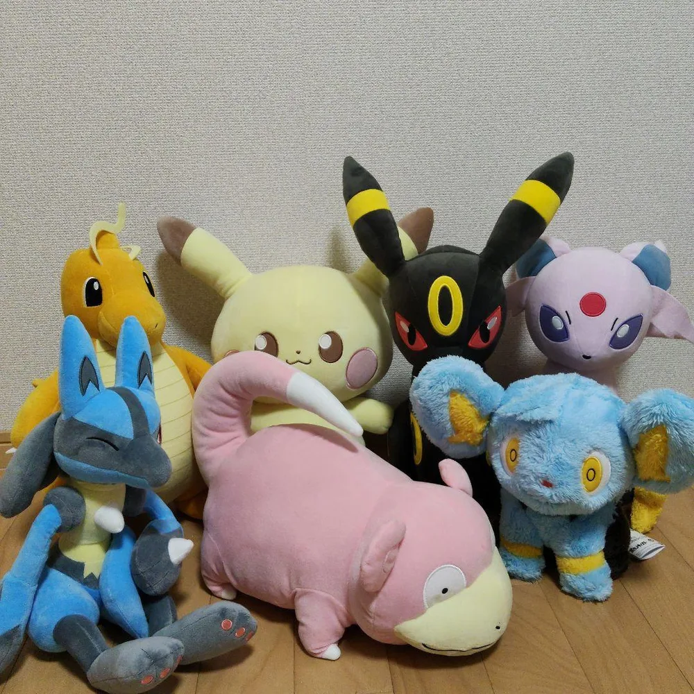 ポケットモンスター めちゃもふぐっとぬいぐるみ まとめ売り ヤドン ブラッキー