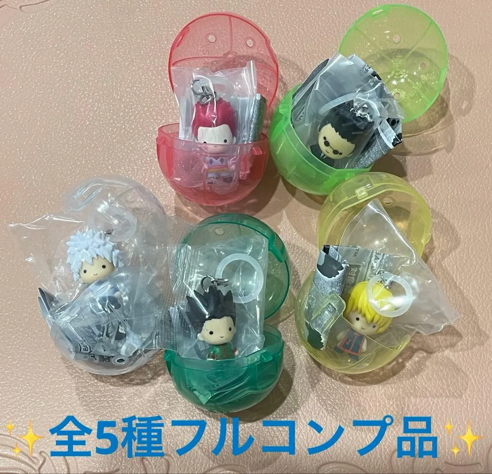 ハンターハンター めじるしアクセサリー 【新品未使用品】【全5種フルコンプ品】