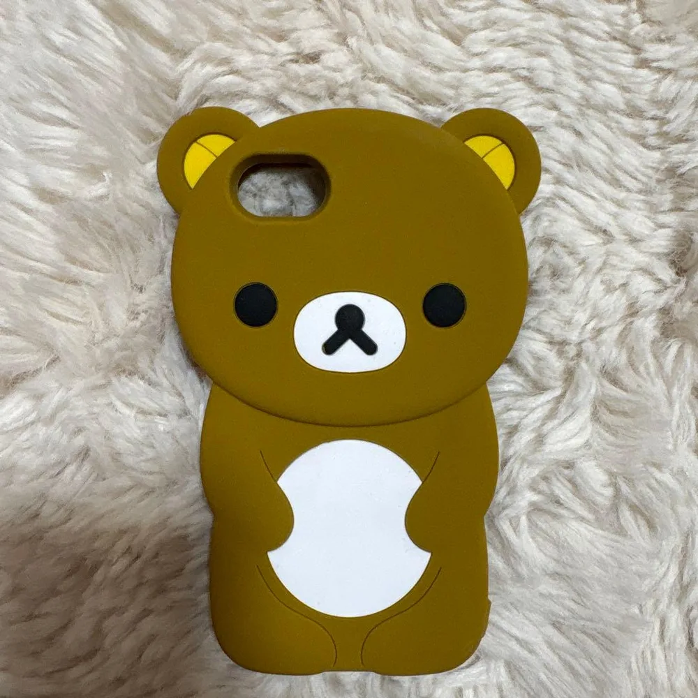 リラックマ iPhone7ケース シリコン製