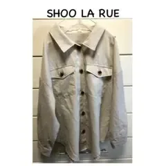 SHOO LA RUE シューラルー オーバーサイズ 軽量 長袖 シャツ M