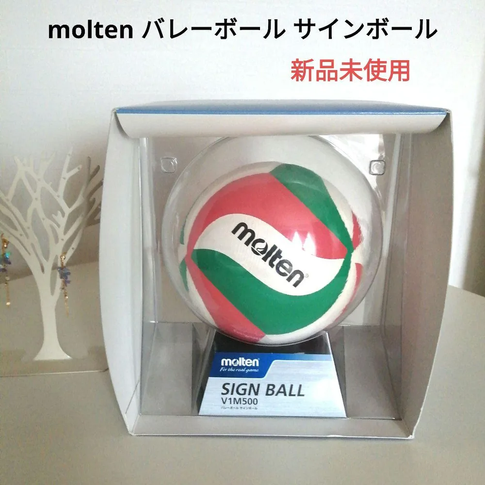 ✨新品未使用✨molten バレーボール サインボール V1M500