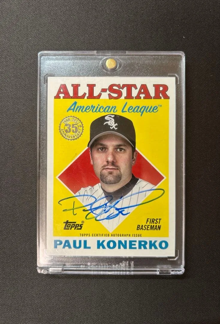 Topps 2023 Paul Konerko 直筆サインカード
