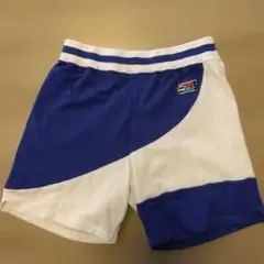 スポーツ用 ハーフパンツ ブルー×ホワイト