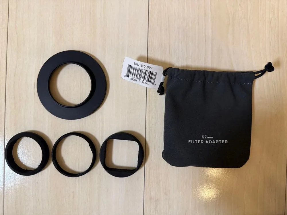 MOMENT 67mm Lens Filter Mount フィルターマウント