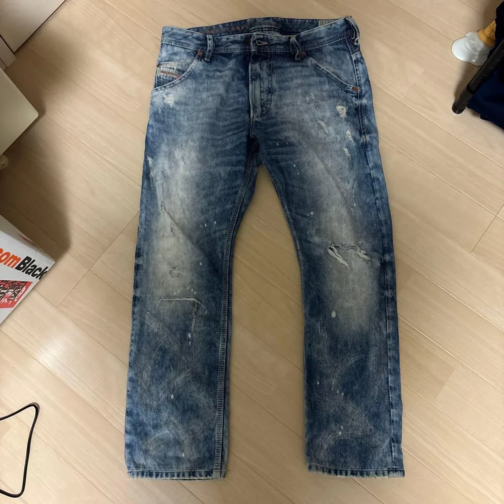 00s hysteric glamour scab denim