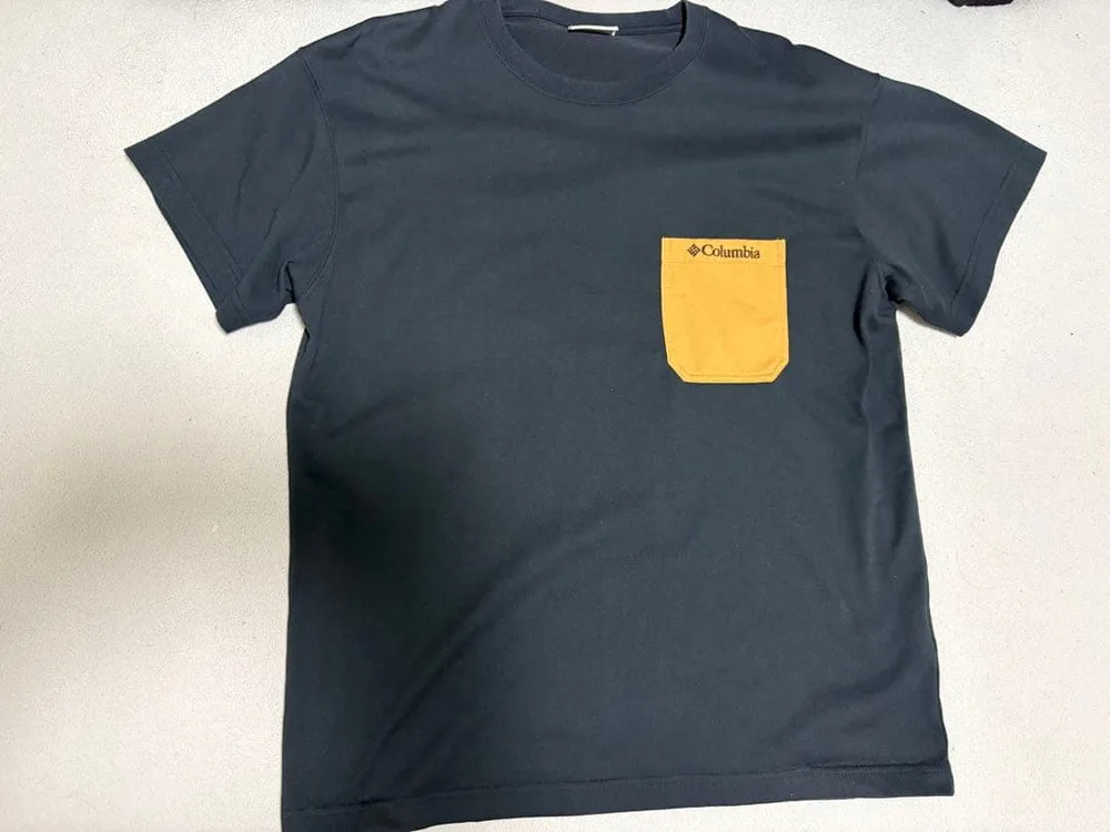 Columbia コロンビア ポケットTシャツ ブラック M