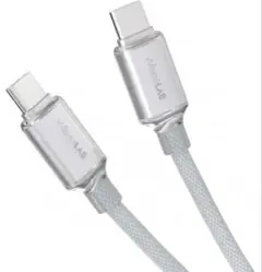 【新品】USB-C 充電ケーブル 60W PD対応 高耐久ナイロン編み 1.2m