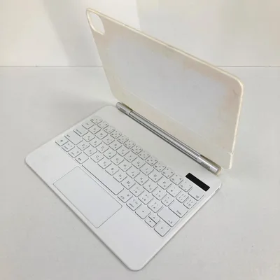 ノーブランド iPad用マジックキーボードケース ホワイト