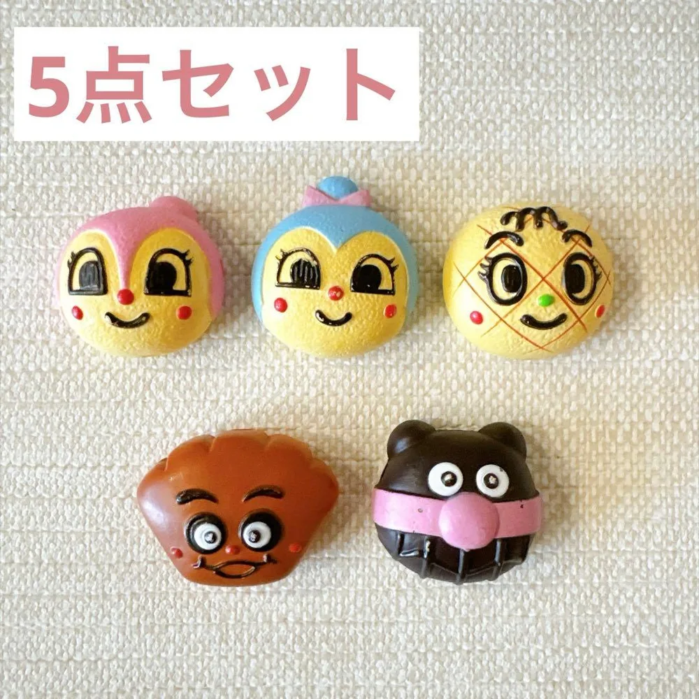 アンパンマン ジャムおじさんのパン工場 なかよしパンセット 5点セット