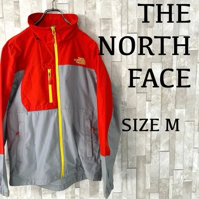 古着 THE NORTH FACE ナイロンジャケット サイズM バイカラー
