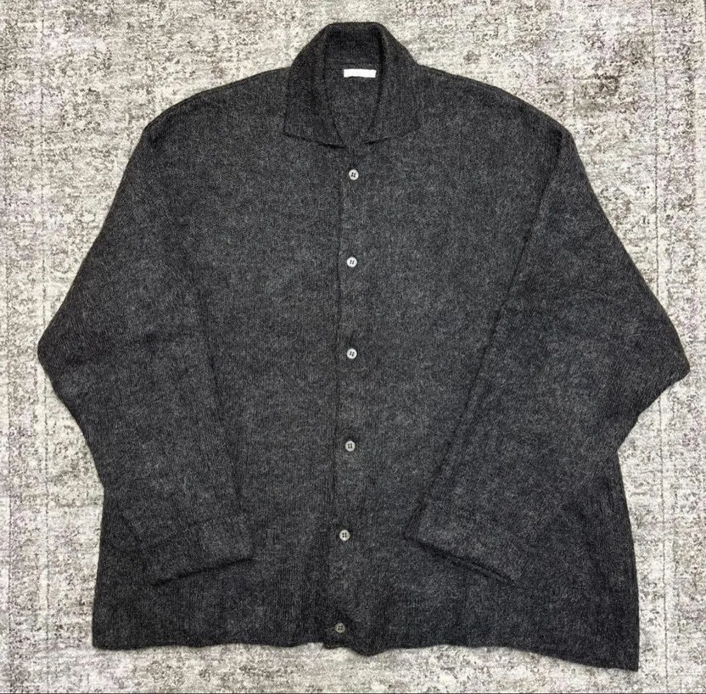 Blanc YM ブラン 23AW モヘヤニットシャツ カーディガン