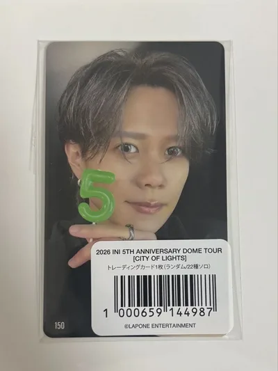 INI CITY OF LIGHTS 7000円トレカ 藤牧京介 150