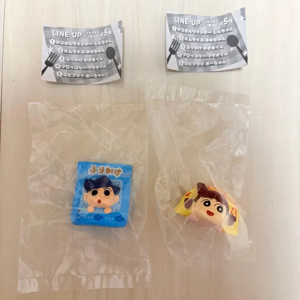クレヨンしんちゃん おべんとうマスコット かざまくんとネネちゃん