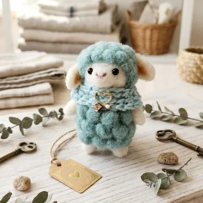 【ハンドメイド】羊毛フェルト一点もの