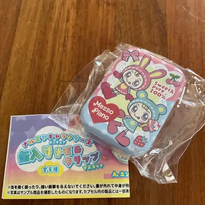 ナルミヤキャラクターズ ミニチュア缶入りメモ&クリップマスコット