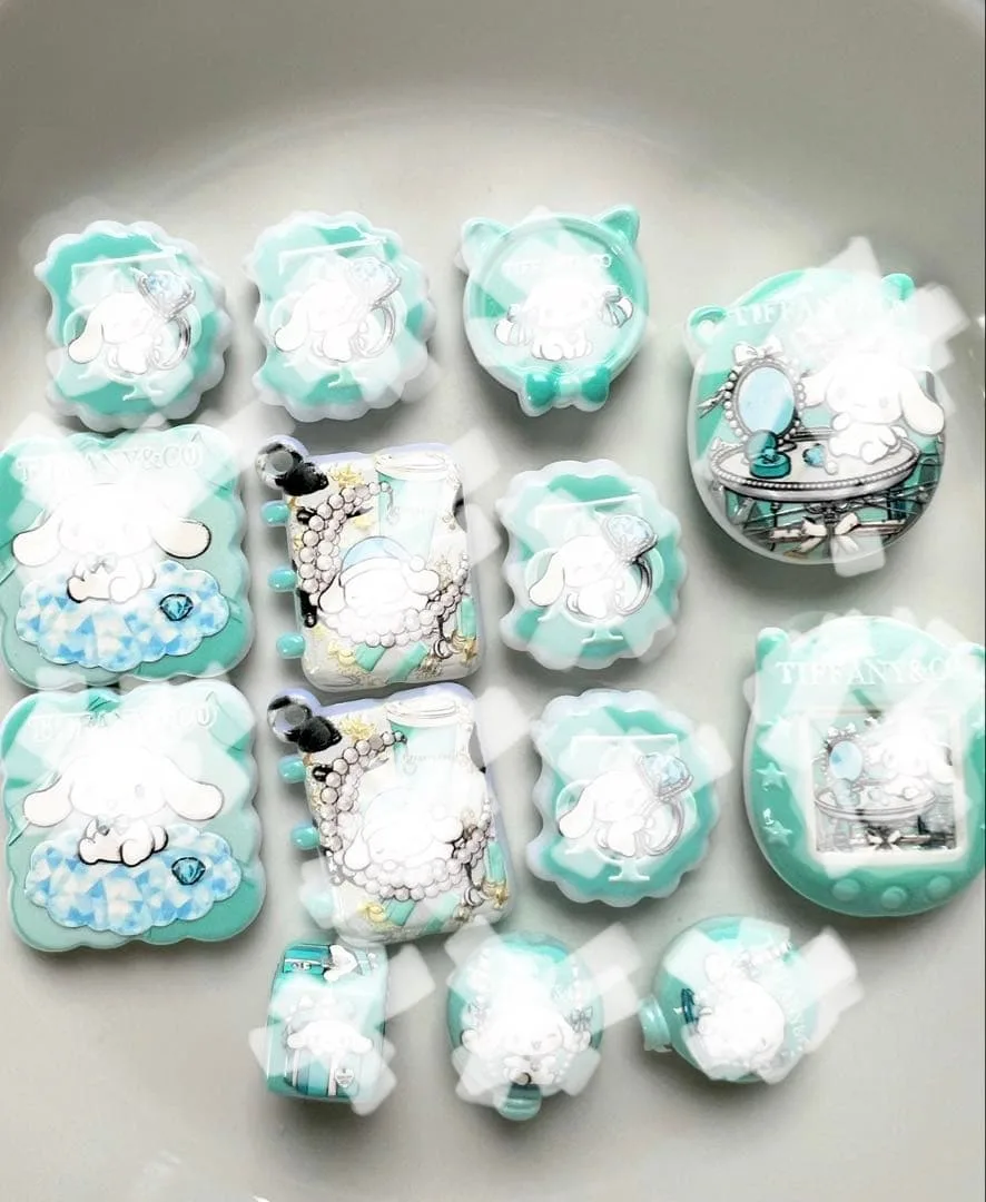 S-109 アクリルビーズ キャラクター キーホルダー ストラップ まとめ売り