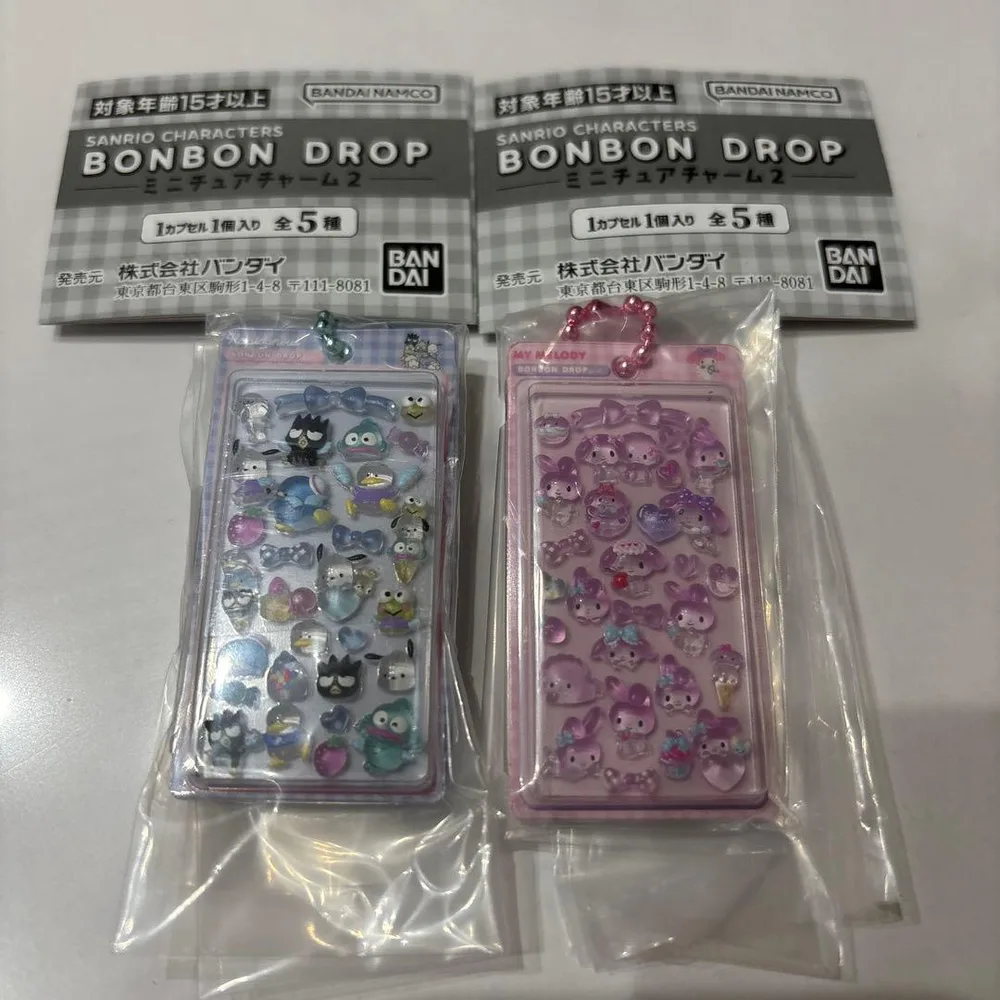 サンリオ ボンボンドロップミニチュアチャーム2 マイメロ はぴだんぶい 2種