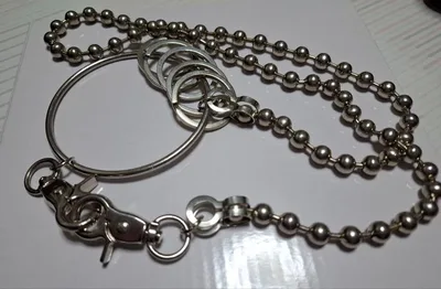 ステンレス ウォレットチェーン シルバー