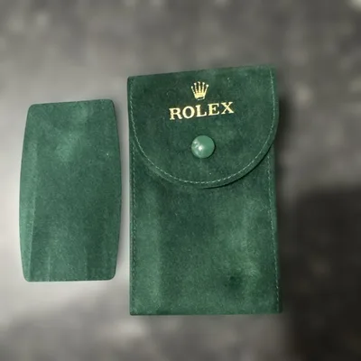 ROLEX ロレックス 時計用 携帯ケース ポーチ グリーン
