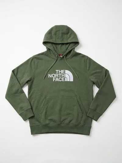 THE NORTH FACE プルオーバーパーカー オリーブ L