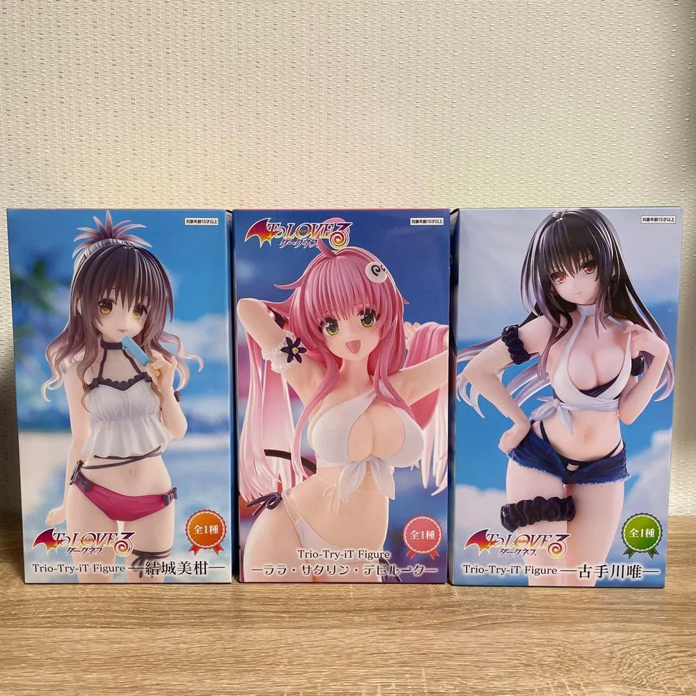 【未開封品】trio-try-it To LOVEる フィギュア3体セット