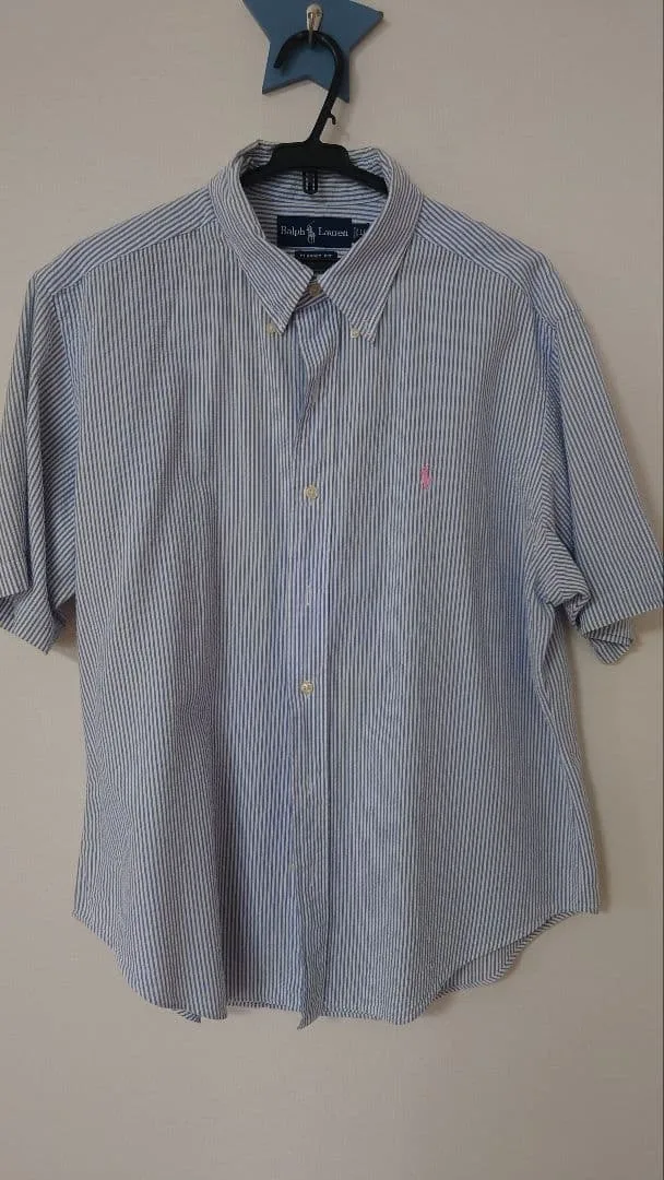 Ralph Lauren 半袖シャツ ストライプ LL