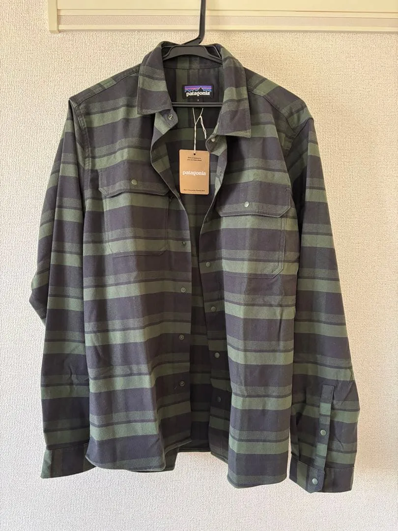 新品Patagonia フィヨルドフランネルシャツ S