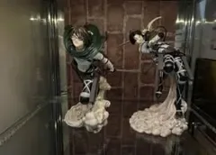 進撃の巨人 フィギュア ハンジ リヴァイ