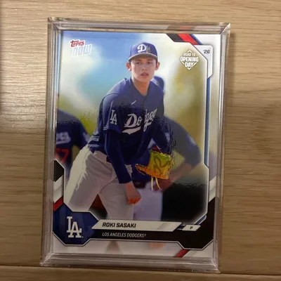 Topps Now 佐々木朗希 ロサンゼルス・ドジャース カード