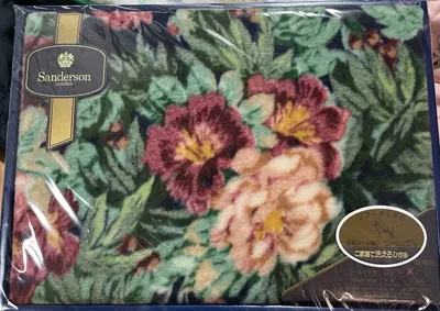 Sanderson ウールひざ掛け 70×140cm サンダーソン