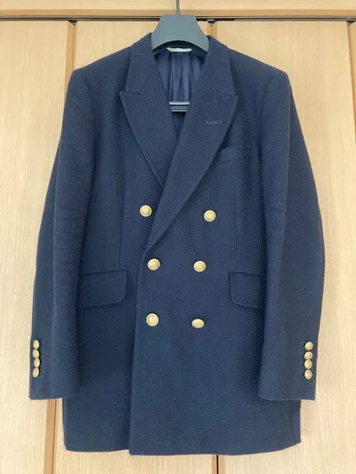 Paul Smith COLLECTION ネイビー ダブルブレスト ブレザー