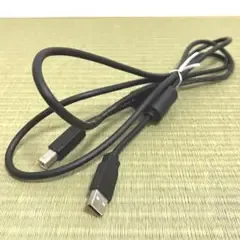 USBケーブル Type-A & Type-B① フェライトコア付き