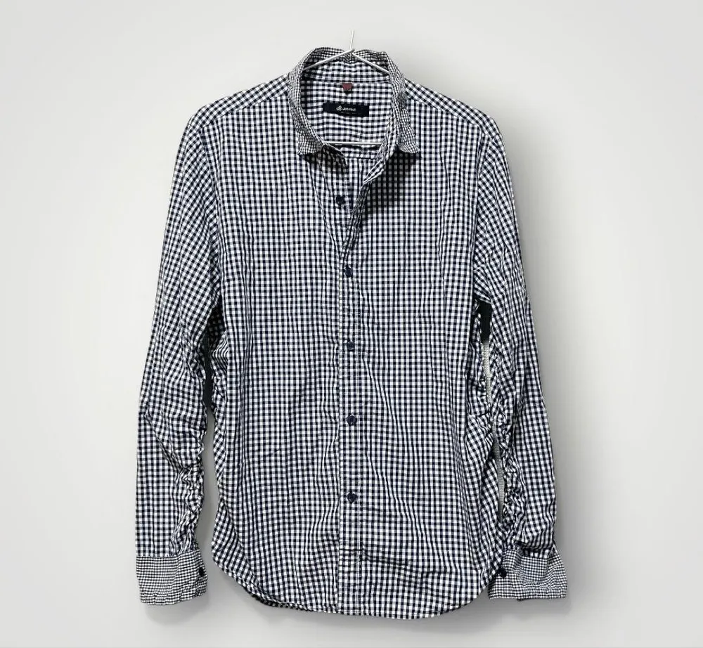 JOHNBULL ジョンブル ギンガムチェックシャーリングシャツ S 美品
