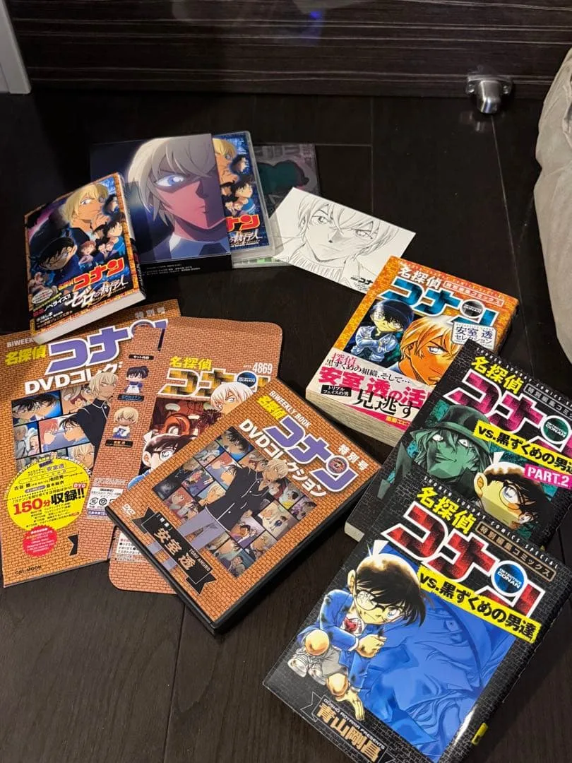 ゼロの執行人 豪華版DVD 名探偵コナン 安室透 特集セット 漫画DVDムック本