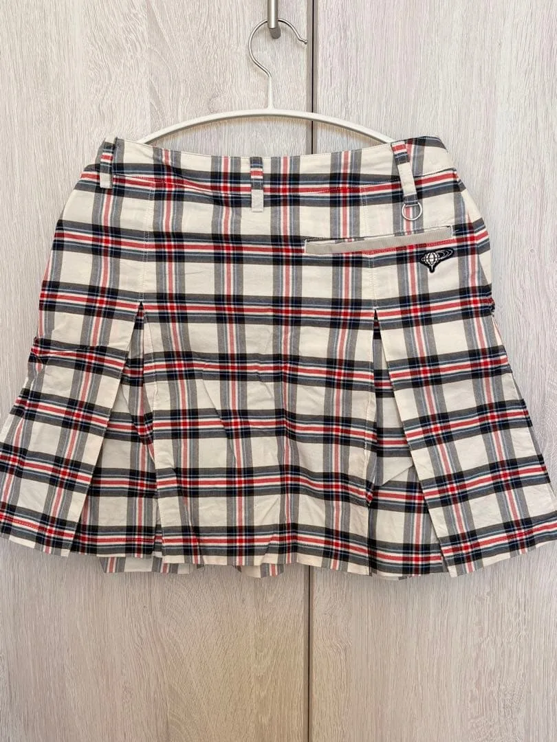 BEAMS GOLF レディース チェック柄 スカート S