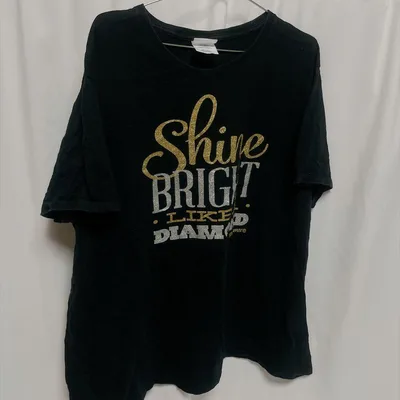 ポートアンドカンパニー Tシャツ 半袖 プリント 3XL 黒 綿 デイリー