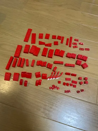 LEGO レゴ パーツ レッド74g