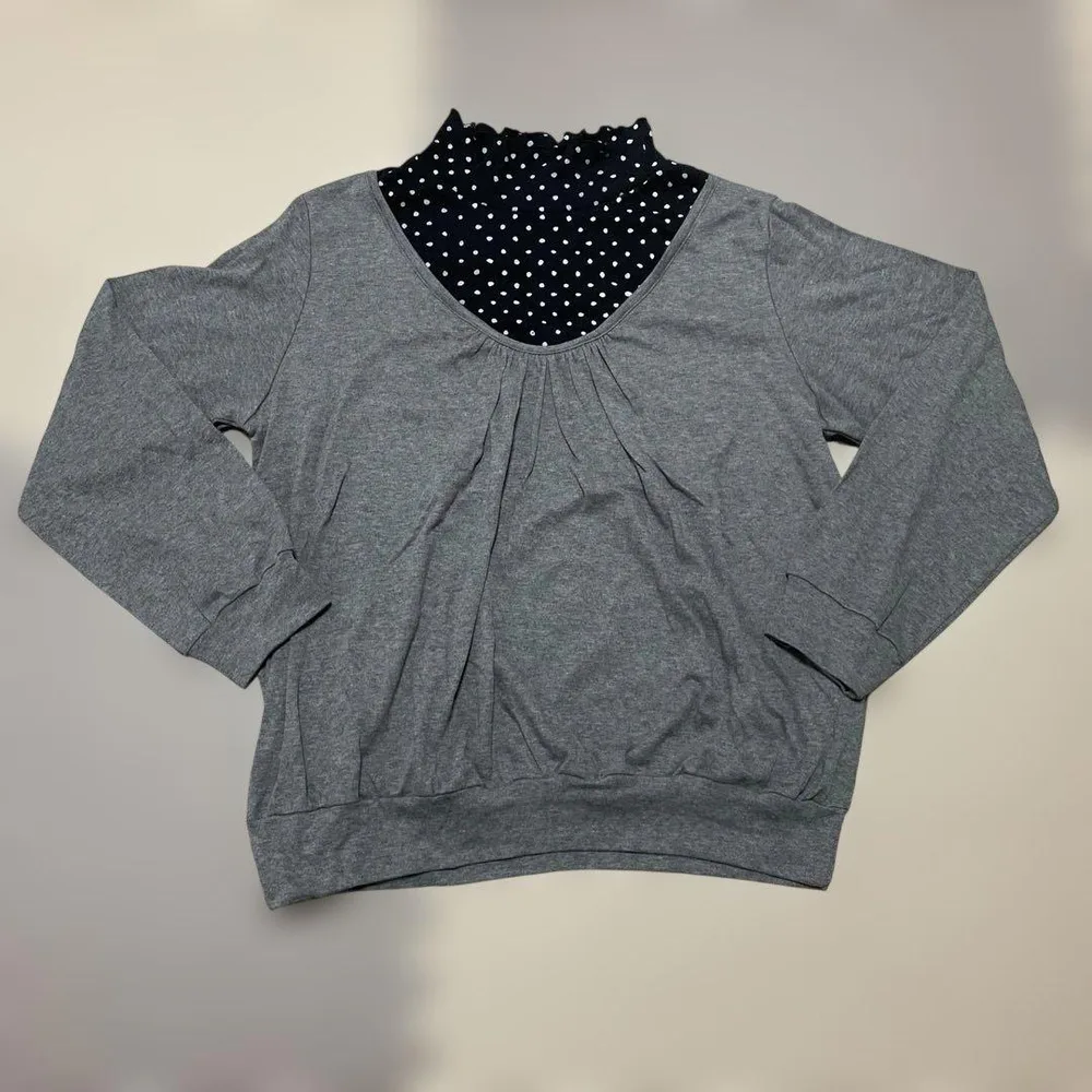 Natural Basicナチュラルベーシック 長袖 カットソー M