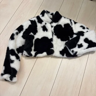 キッズ 牛柄 ブルゾン